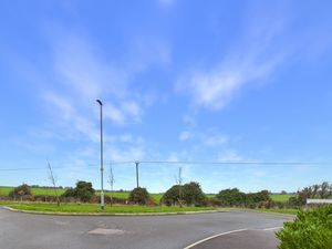 View from top of cul de sac- click for photo gallery